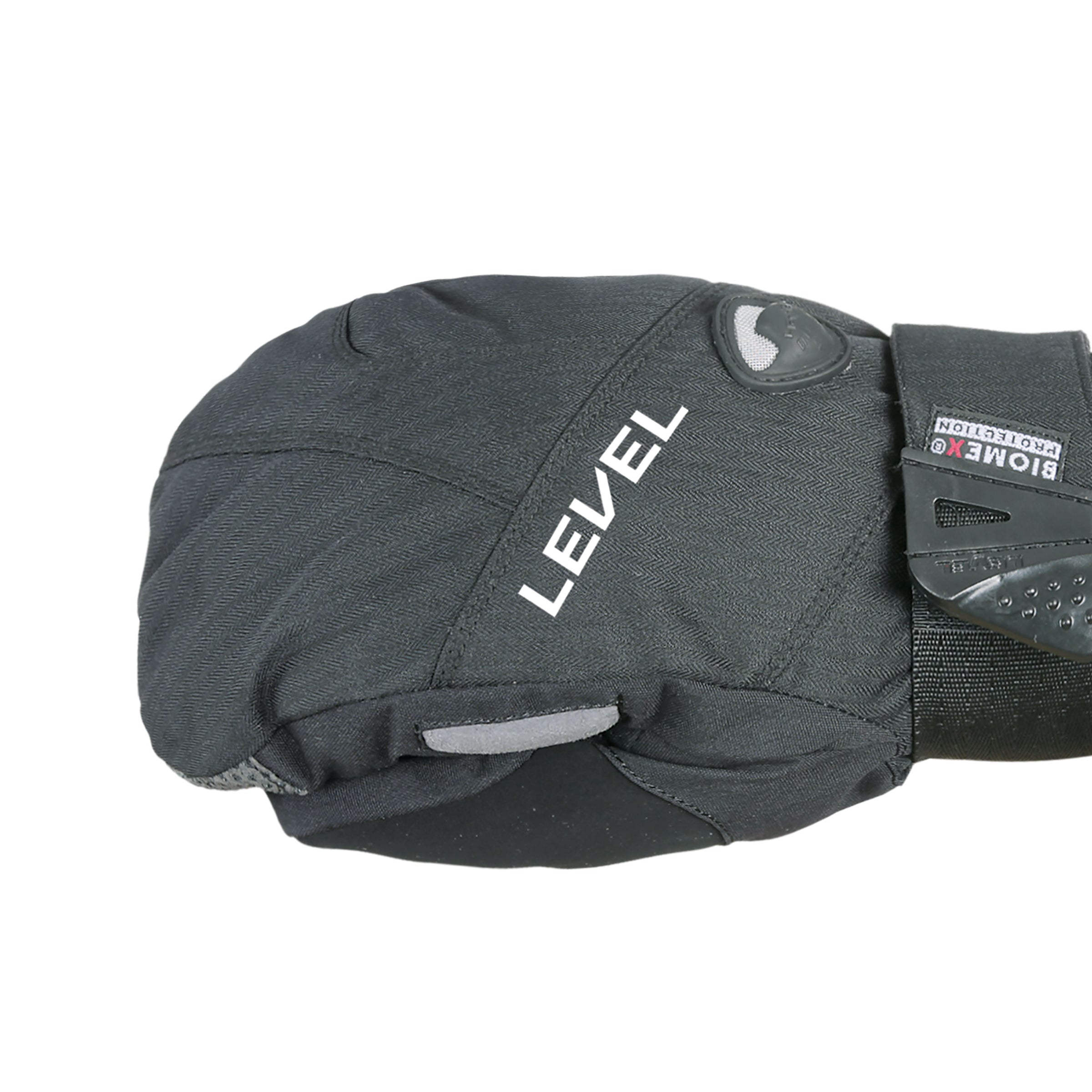 LEVEL Fly Mitt ブラック XXL Snowboard gloves Level