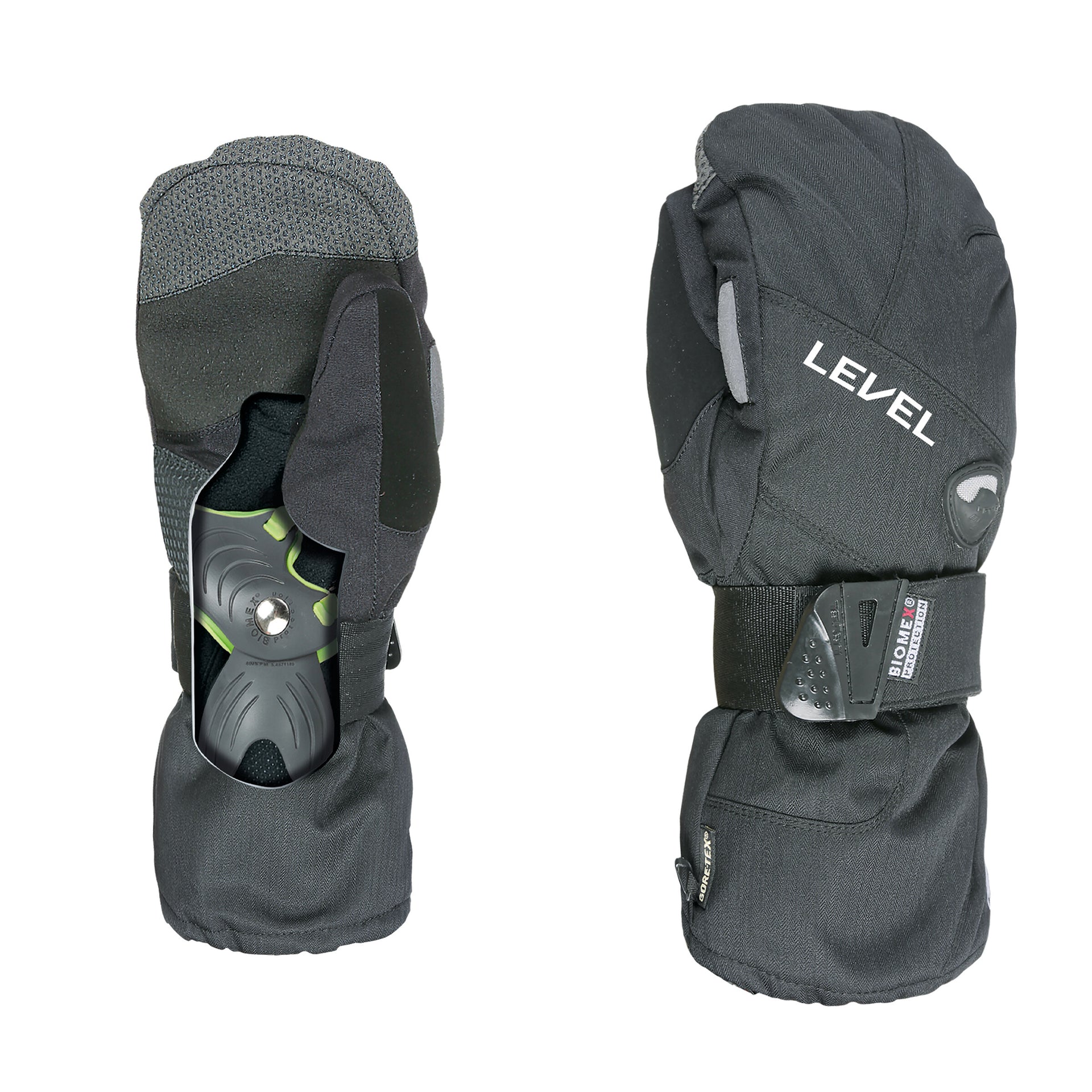 Half Pipe Mitten GTX – Level Gloves