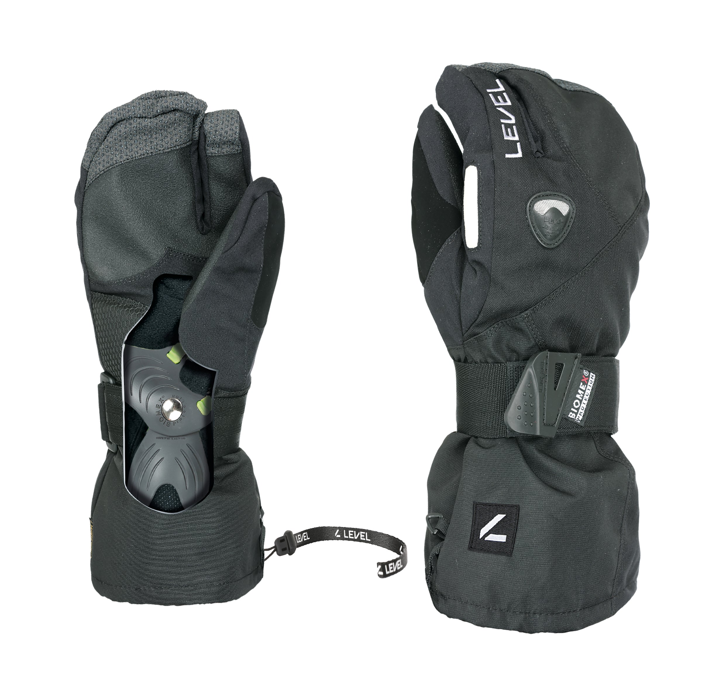 LEVEL Fly Mitt ブラック XXL Fly Mitten – Level Gloves