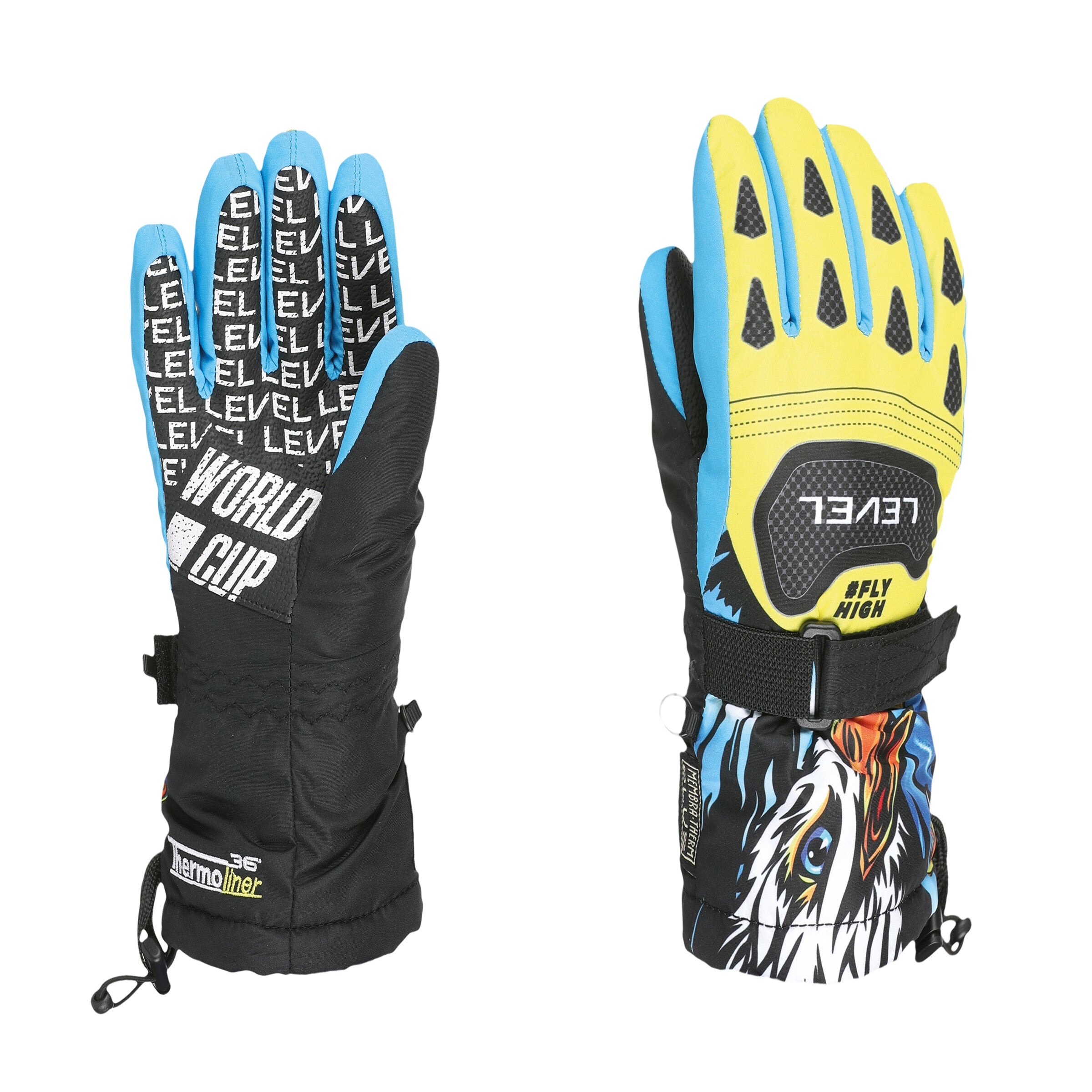 LEVEL スキーアルペングローブ Jr S Junior Glove – Level Gloves